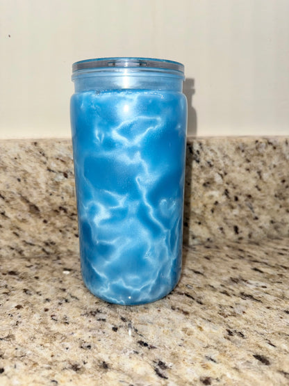 Blue cat eye 16 oz Acrylic Tumbler